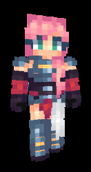 Final Fantasy / Lightning Farron ( + outfits in Descri) Minecraft Skin