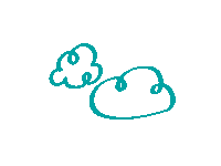 Sleep Clouds Sticker by Pampers