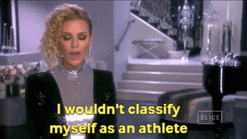 real housewives athlete GIF by Slice