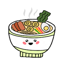 Food Smile Sticker