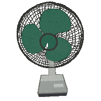 Summer Fan Sticker