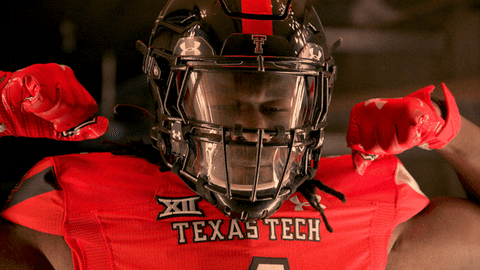 Sarodorick Thompson GIF by Texas Tech Football