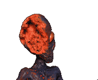 Extra Terrestrial Middle Finger Sticker by The Horror Section