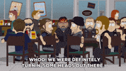 bar bikers GIF by South Park 