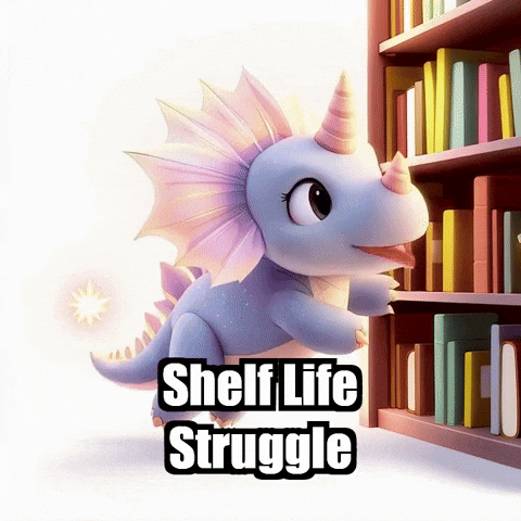 Frustrated Books GIF by Divineasaur