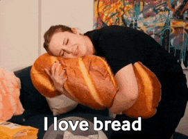 Italy Bread GIF by Sara Dietschy