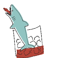 nobonesbeachclub chicago shark seattle portland Sticker