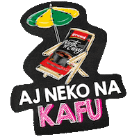 blackneasyatlantic coffee more relaxing relaxation Sticker