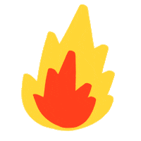 Fire Llama Sticker by africapitarch
