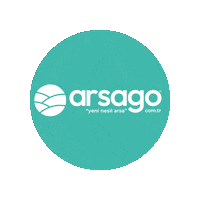 Land Sticker by Arsago