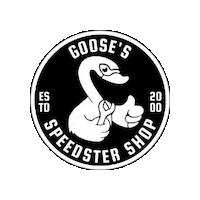 Porsche Goose Sticker by Goose's Speedster Shop