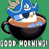 Happy Good Morning GIF by Pudgy Penguins