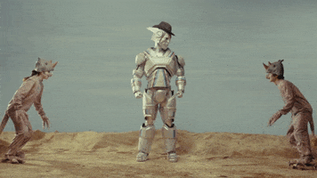 Ginormo comedy retro reactions silly GIF