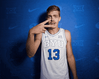 College Basketball Sport GIF by BYU Cougars