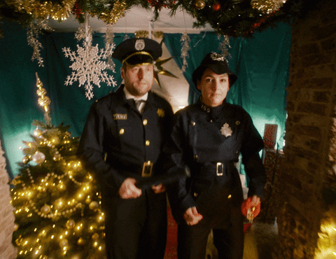 Christmas Police GIF by Zwaard Music