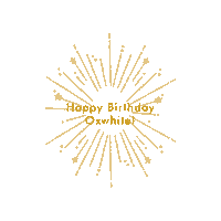 Happy Birthday Minimalist Sticker by Oxwhite_Official
