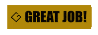 Good Job Sticker by Goodman