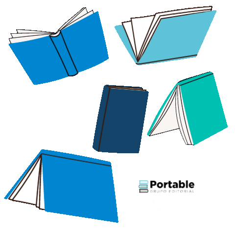 editorialportable libro libros editorial leer Sticker
