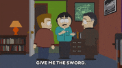 Men Kneeling GIF by South Park
