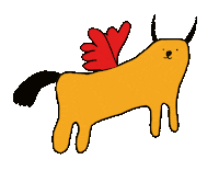 Horse Flyinghorse Sticker