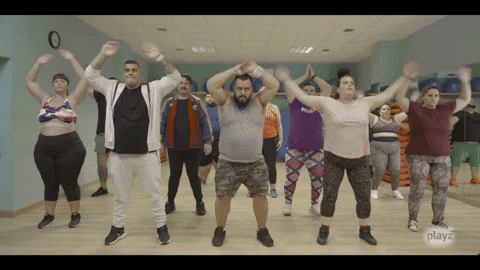 Gym Zumba GIF by Playz