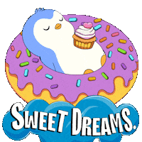Tired Good Night Sticker by Pudgy Penguins