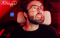 MrPhilippD horror scary rage screaming GIF