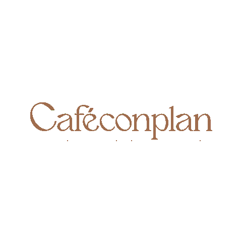cafeconplan giphyupload cafeconplan cafe con plan Sticker