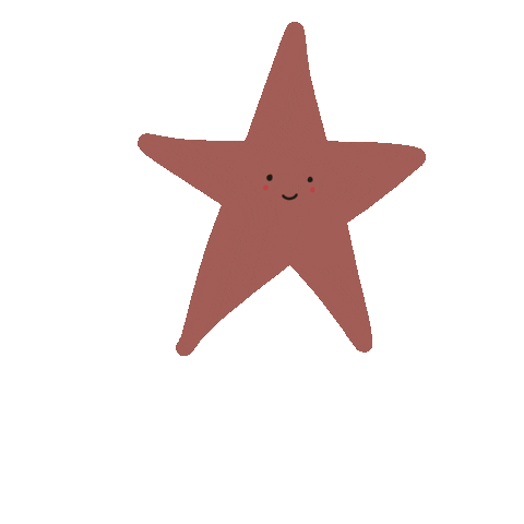 Star Lettering Sticker