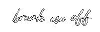 Break Me Off Sticker by Ari Lennox