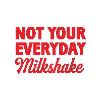Cream Milkshake Sticker by Midnight Moon Moonshine