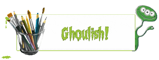 Halloween Monster Sticker