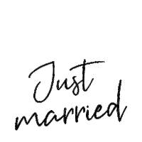 Just Married Wedding Ring Sticker by Meneer Bollie