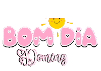 Santiagosouza Bom Dia Sticker
