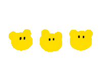 bear kinupos Sticker