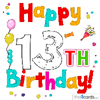 Happy Birthday Sticker by TheEcards.com