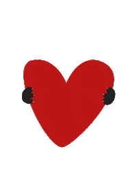 motionlab_by valentine valentines red heart 14 february Sticker