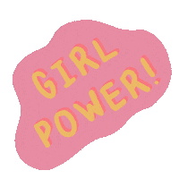 Girl Power Kiwigifs Sticker