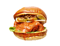Vegan Burger Sticker by The Vurger Co