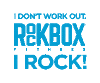 Rock Sticker by RockBox Fitness