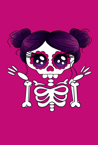 Heart beats La Catrina Bohemia