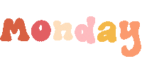 Monday Boho Sticker