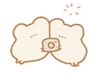 bearfootinc love heart couple bear Sticker