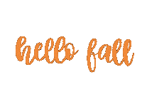 Fall Hello Sticker