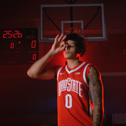Basketball Shooter GIF by Ohio State Athletics