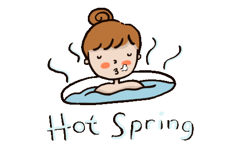 Hot Spring Sticker by cypru55