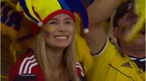 colombia kiss GIF