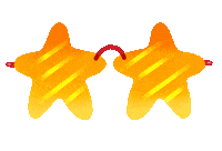 Starry Eyed Summer Sticker by Jon Hanlan