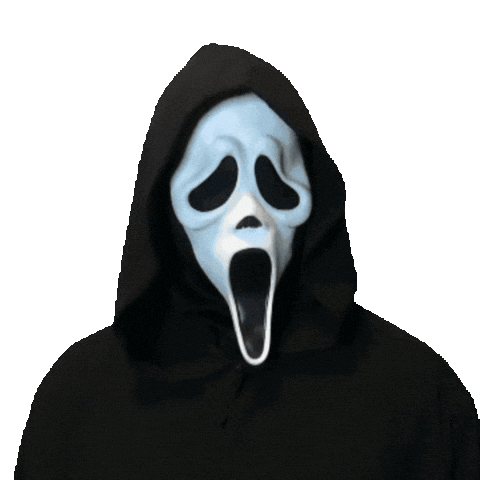Scary Movie Yes Sticker