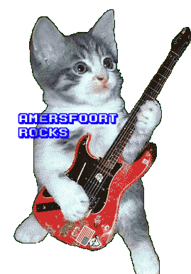 cat rock Sticker